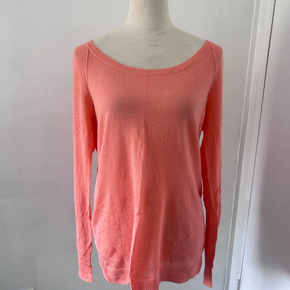 J Crew Coral Sweater